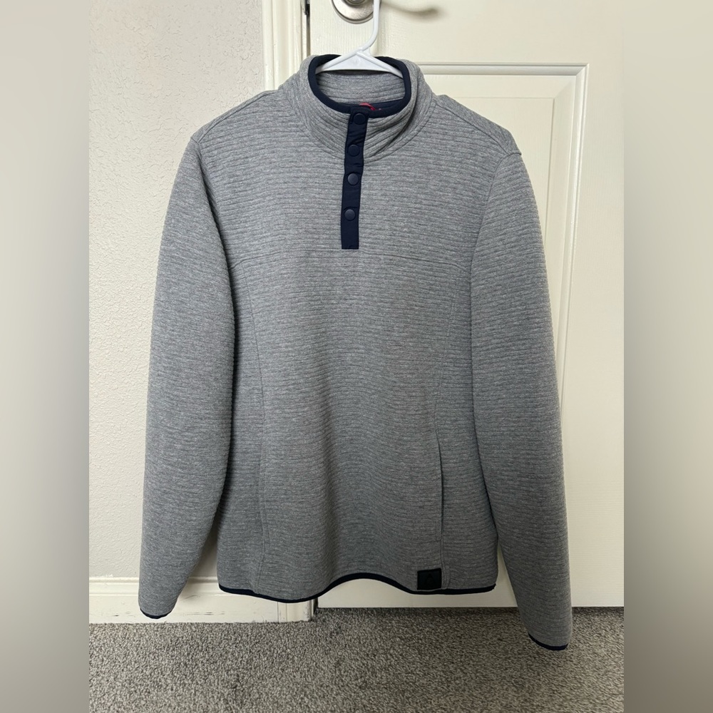 Gerry quarter zip button up
